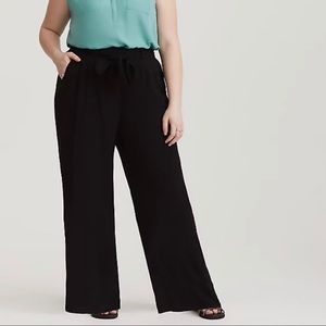 Torrid Wide Leg Black Palazzo Pants